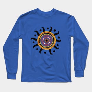 Aboriginal Sun Long Sleeve T-Shirt